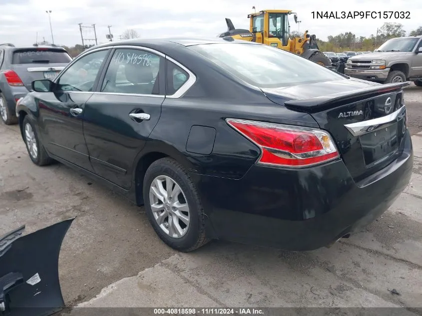 2015 Nissan Altima 2.5 S VIN: 1N4AL3AP9FC157032 Lot: 40818598