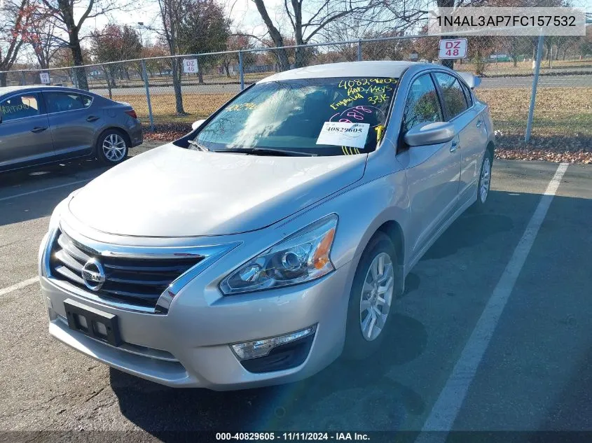 2015 Nissan Altima 2.5 S VIN: 1N4AL3AP7FC157532 Lot: 40829605