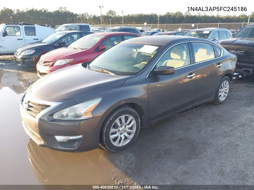 2015 Nissan Altima 2.5 S VIN: 1N4AL3AP5FC245186 Lot: 40830013