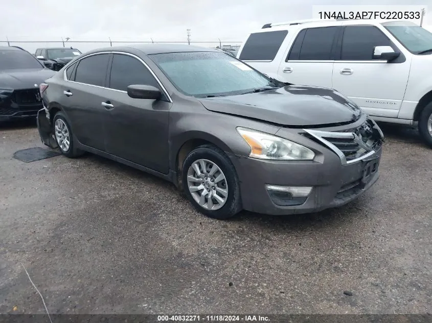 1N4AL3AP7FC220533 2015 Nissan Altima 2.5 S