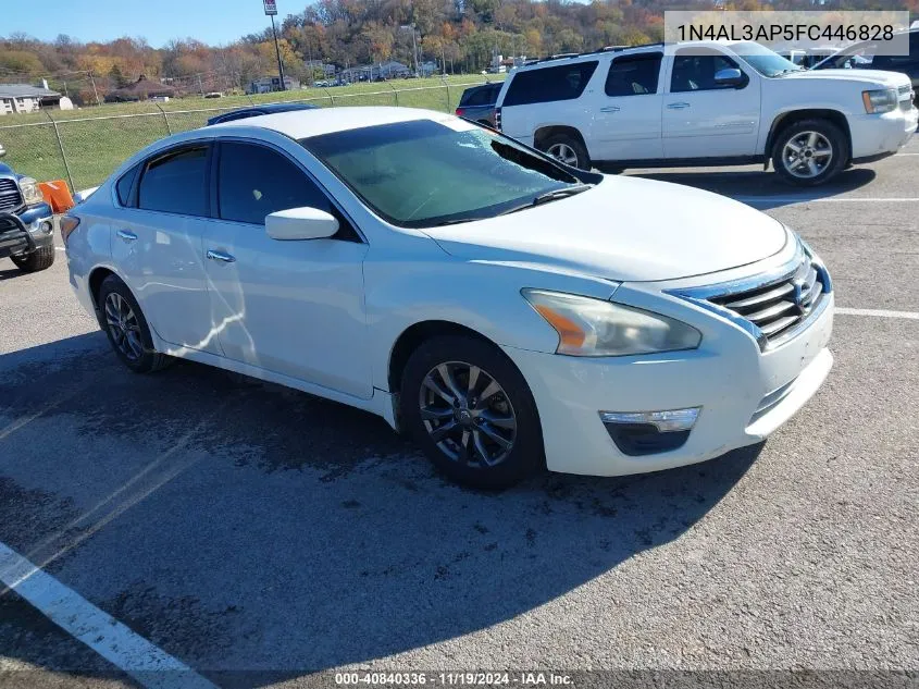 2015 Nissan Altima 2.5 S VIN: 1N4AL3AP5FC446828 Lot: 40840336