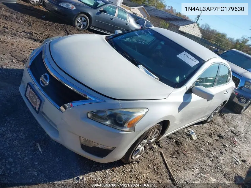 2015 Nissan Altima 2.5/2.5 S/2.5 Sl/2.5 Sv VIN: 1N4AL3AP7FC179630 Lot: 40843708