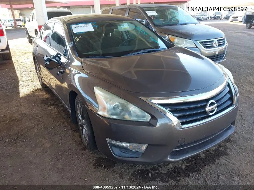 1N4AL3AP4FC598597 2015 Nissan Altima 2.5 S