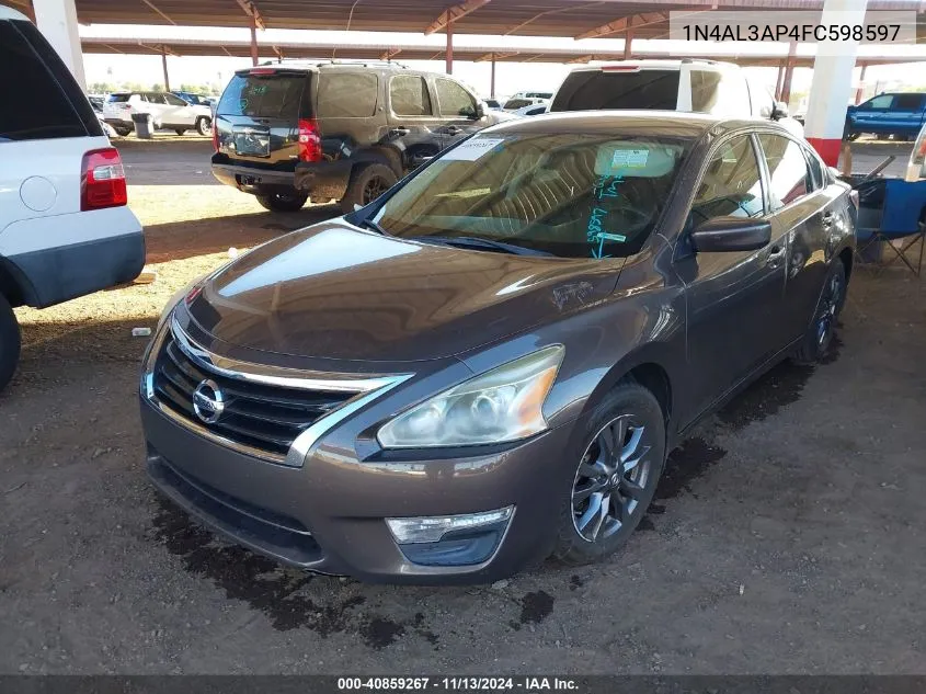 1N4AL3AP4FC598597 2015 Nissan Altima 2.5 S