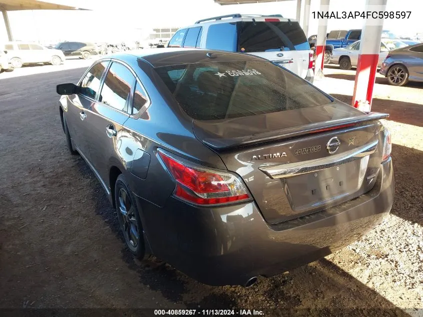 1N4AL3AP4FC598597 2015 Nissan Altima 2.5 S