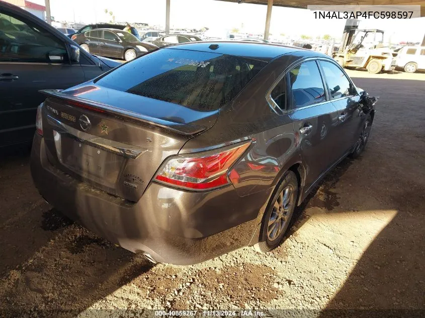 1N4AL3AP4FC598597 2015 Nissan Altima 2.5 S