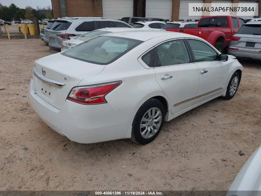 2015 Nissan Altima 2.5 S VIN: 1N4AL3AP6FN873844 Lot: 40861396