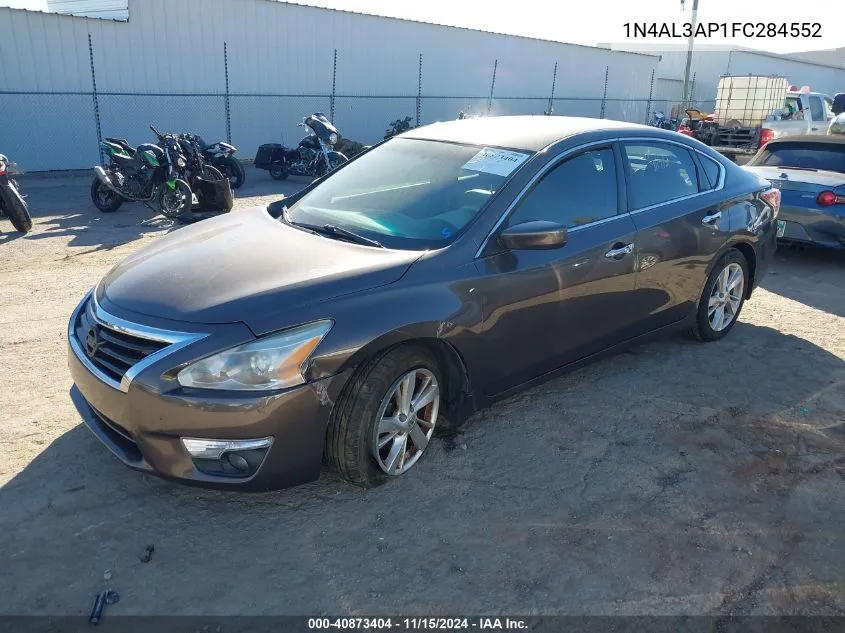 1N4AL3AP1FC284552 2015 Nissan Altima 2.5 Sv