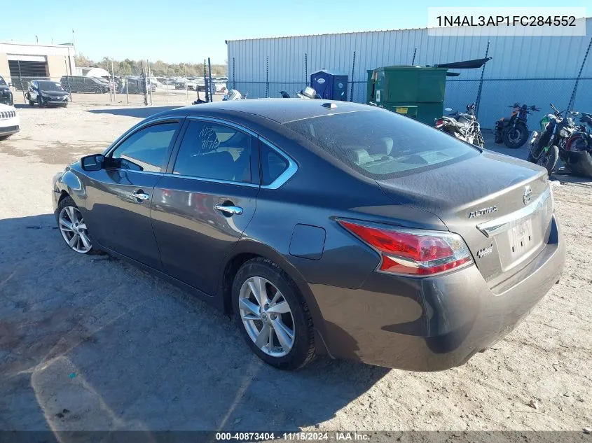 1N4AL3AP1FC284552 2015 Nissan Altima 2.5 Sv