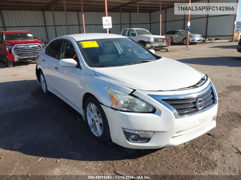 2015 Nissan Altima 2.5 Sv VIN: 1N4AL3AP5FC142866 Lot: 40875283