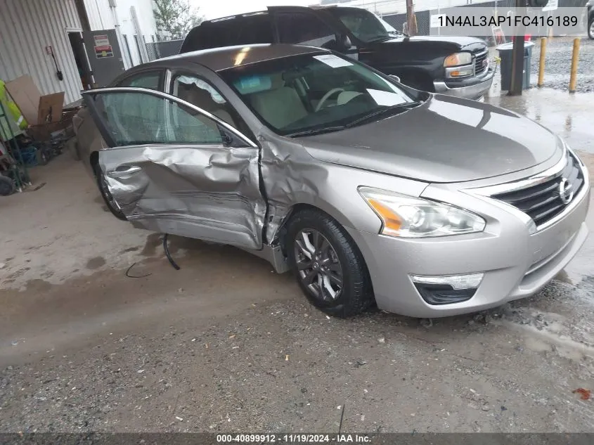 2015 Nissan Altima 2.5 S VIN: 1N4AL3AP1FC416189 Lot: 40899912