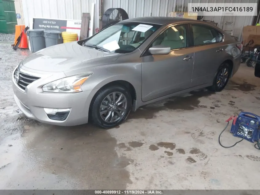 2015 Nissan Altima 2.5 S VIN: 1N4AL3AP1FC416189 Lot: 40899912