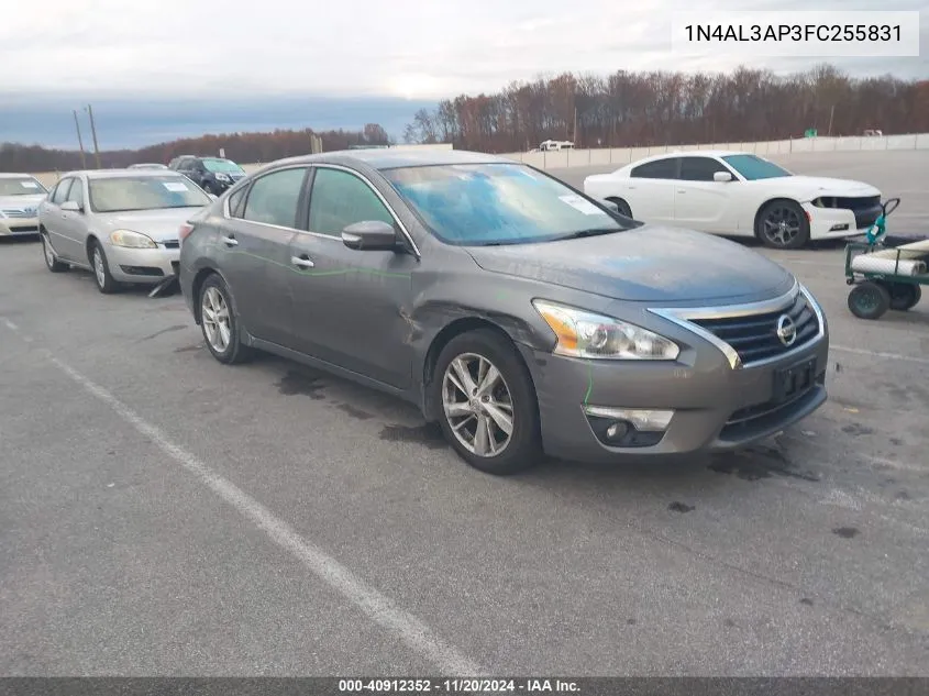 2015 Nissan Altima 2.5 Sv VIN: 1N4AL3AP3FC255831 Lot: 40912352