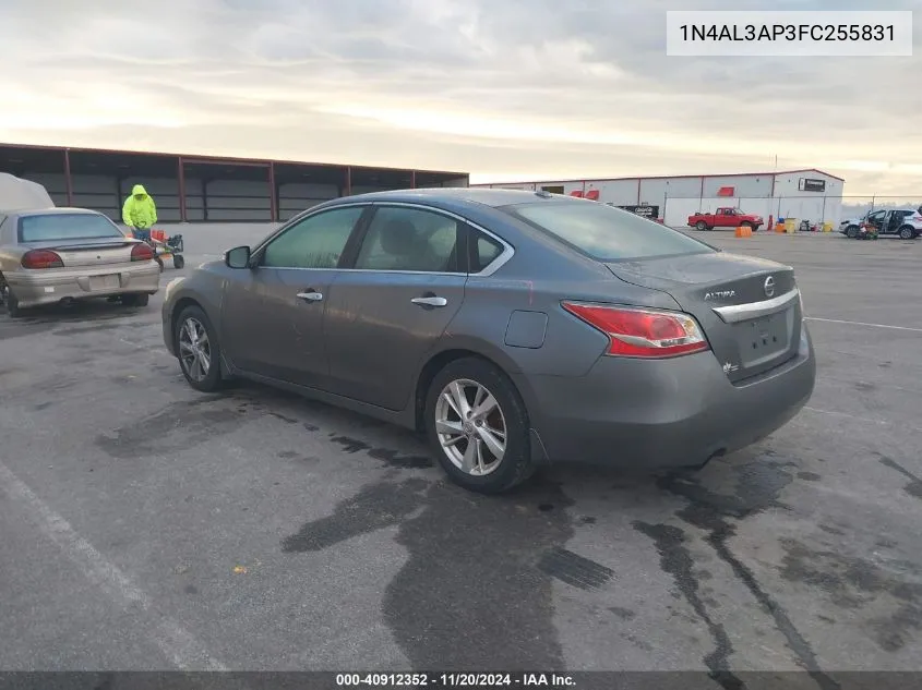 2015 Nissan Altima 2.5 Sv VIN: 1N4AL3AP3FC255831 Lot: 40912352