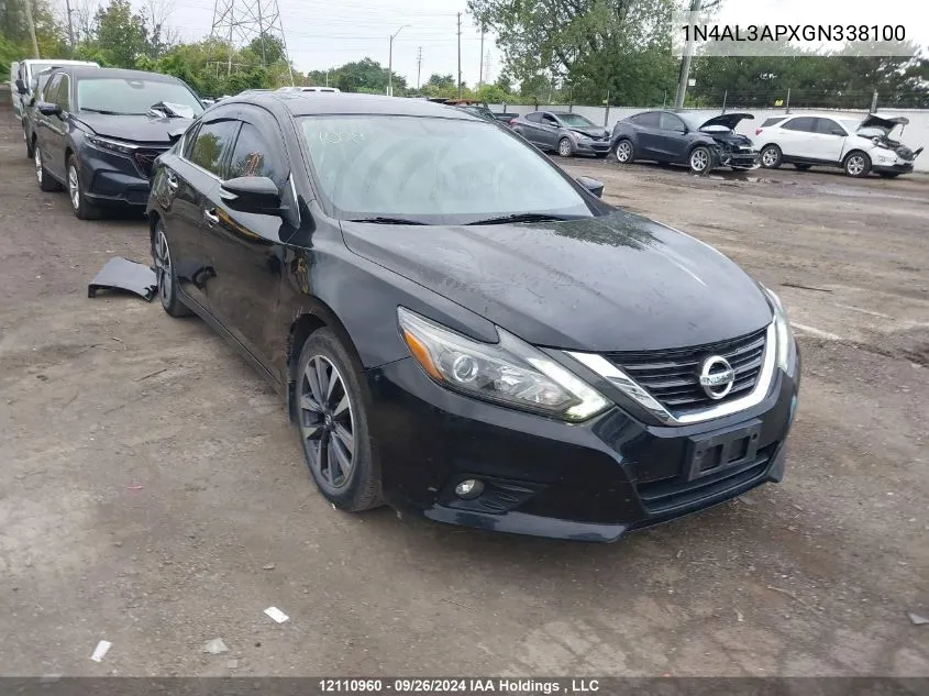 1N4AL3APXGN338100 2016 Nissan Altima