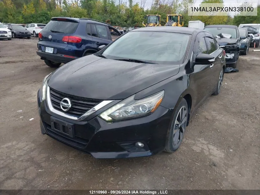 2016 Nissan Altima VIN: 1N4AL3APXGN338100 Lot: 12110960