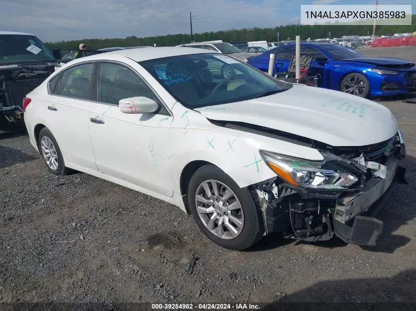 1N4AL3APXGN385983 2016 Nissan Altima 2.5 S