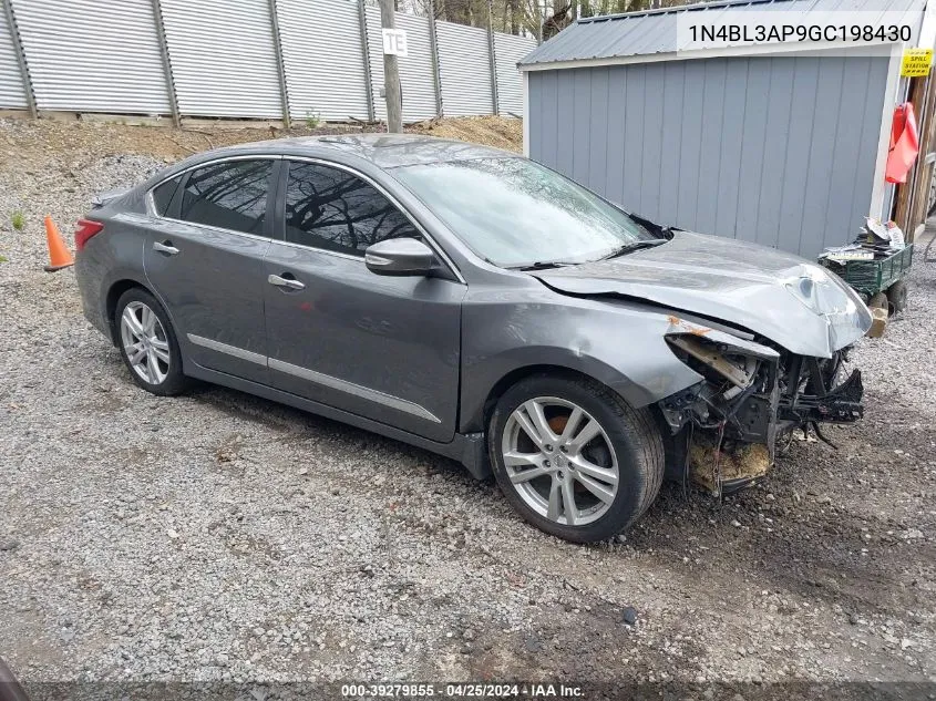 2016 Nissan Altima 3.5 Sl VIN: 1N4BL3AP9GC198430 Lot: 39279855