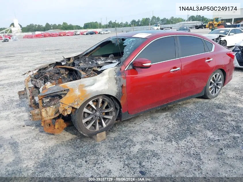 1N4AL3AP5GC249174 2016 Nissan Altima 2.5/2.5 S/2.5 Sl/2.5 Sr/2.5 Sv