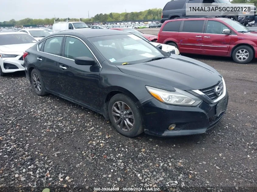 2016 Nissan Altima 2.5 S VIN: 1N4AL3AP5GC202128 Lot: 39364509