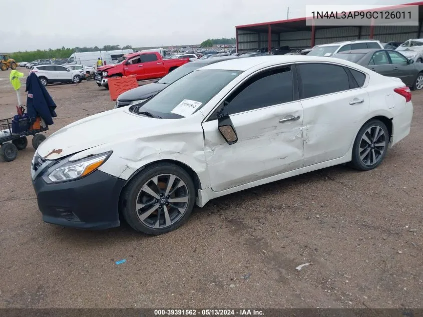 1N4AL3AP9GC126011 2016 Nissan Altima 2.5 Sr