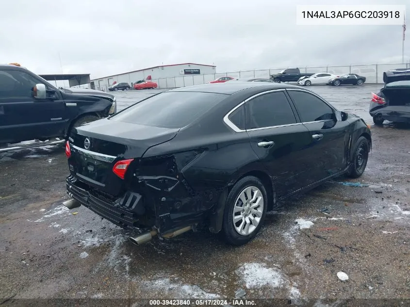 1N4AL3AP6GC203918 2016 Nissan Altima 2.5 S