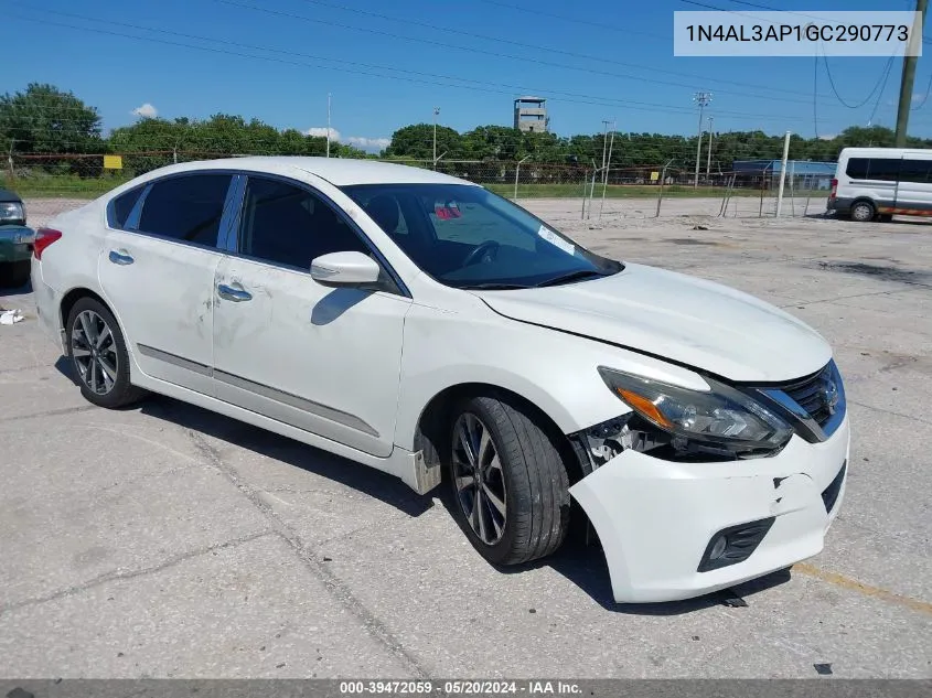 2016 Nissan Altima 2.5 Sr VIN: 1N4AL3AP1GC290773 Lot: 39472059