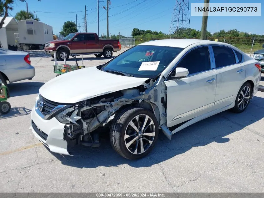 2016 Nissan Altima 2.5 Sr VIN: 1N4AL3AP1GC290773 Lot: 39472059