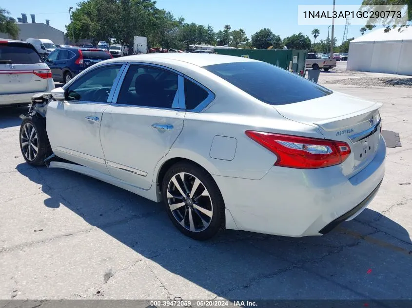 2016 Nissan Altima 2.5 Sr VIN: 1N4AL3AP1GC290773 Lot: 39472059