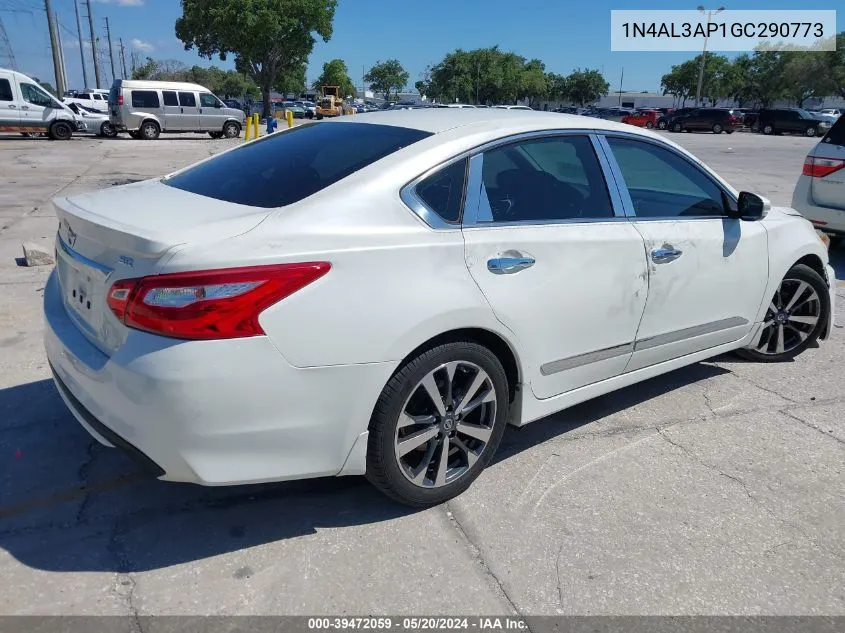 2016 Nissan Altima 2.5 Sr VIN: 1N4AL3AP1GC290773 Lot: 39472059