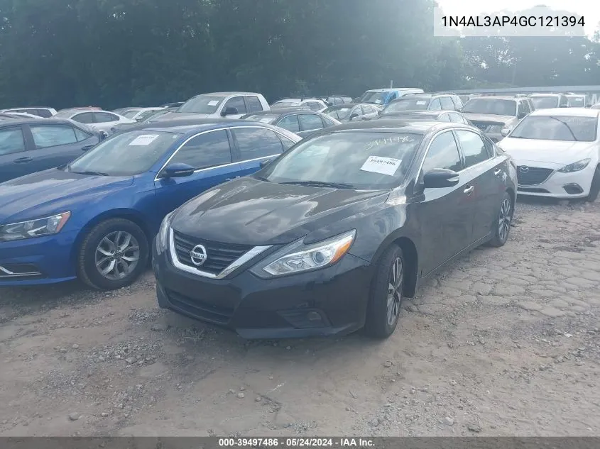 1N4AL3AP4GC121394 2016 Nissan Altima 2.5 Sl