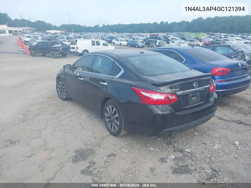 1N4AL3AP4GC121394 2016 Nissan Altima 2.5 Sl