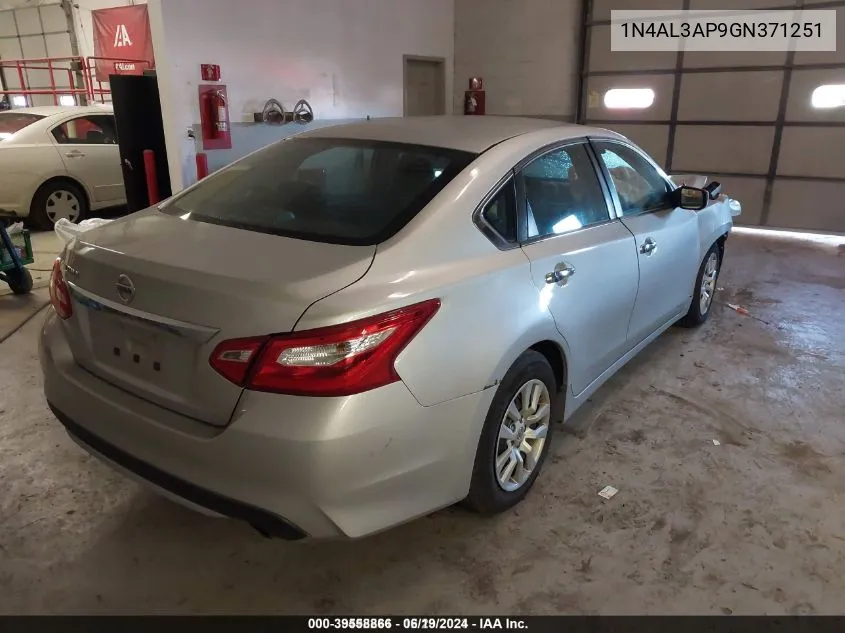 1N4AL3AP9GN371251 2016 Nissan Altima 2.5/2.5 S/2.5 Sl/2.5 Sr/2.5 Sv