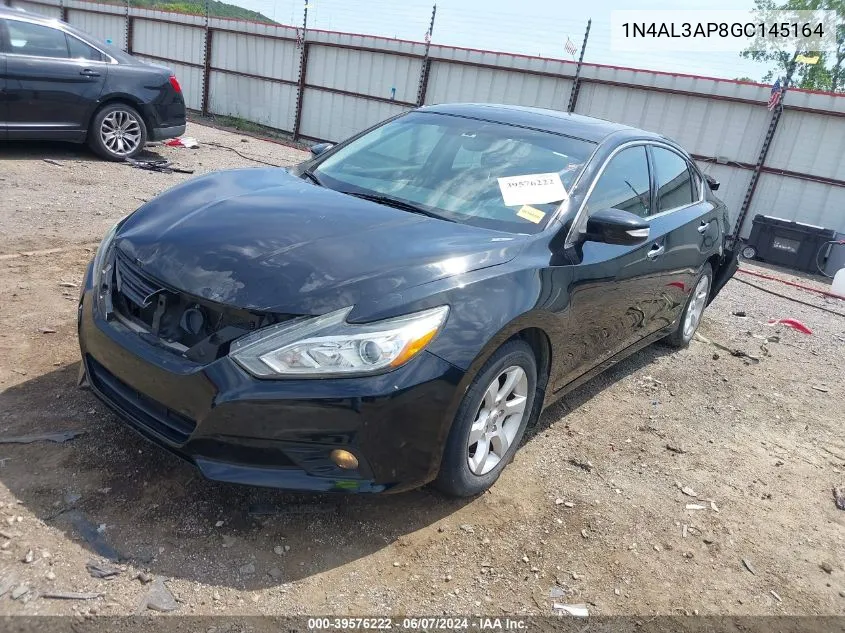 2016 Nissan Altima 2.5 Sv VIN: 1N4AL3AP8GC145164 Lot: 39576222