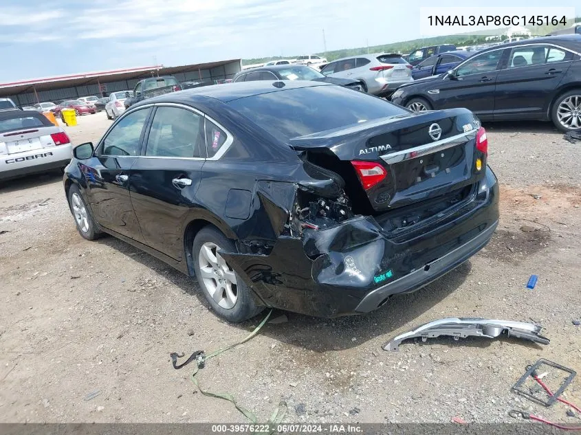 1N4AL3AP8GC145164 2016 Nissan Altima 2.5 Sv