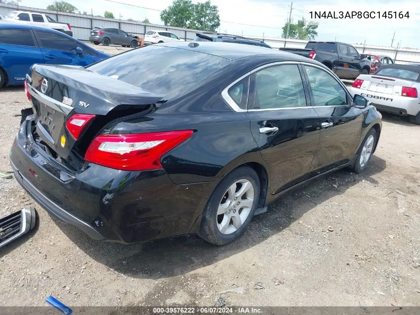 1N4AL3AP8GC145164 2016 Nissan Altima 2.5 Sv