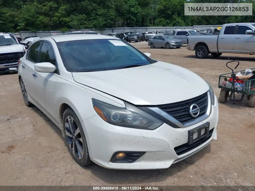 1N4AL3AP2GC126853 2016 Nissan Altima 2.5 Sr