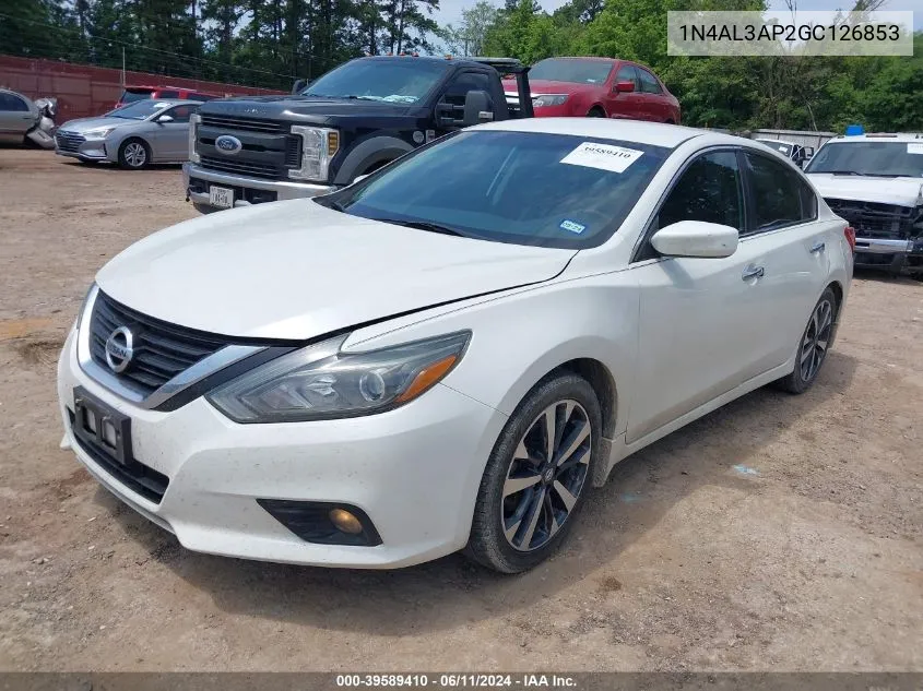 2016 Nissan Altima 2.5 Sr VIN: 1N4AL3AP2GC126853 Lot: 39589410