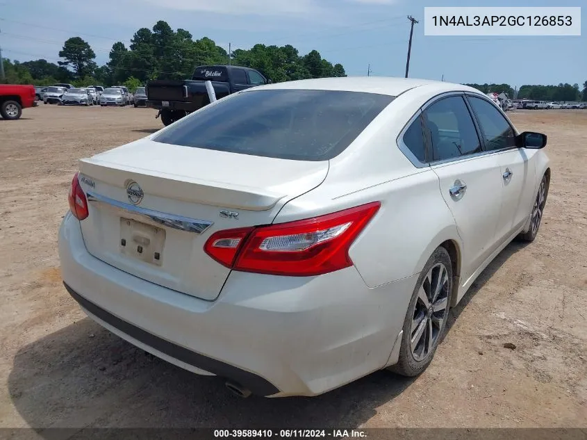 1N4AL3AP2GC126853 2016 Nissan Altima 2.5 Sr