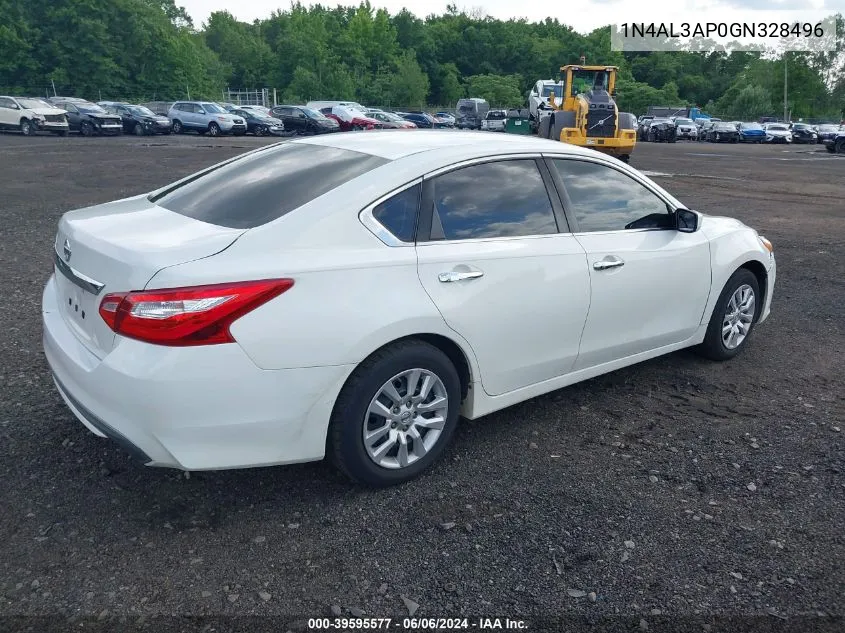 1N4AL3AP0GN328496 2016 Nissan Altima 2.5/2.5 S/2.5 Sl/2.5 Sr/2.5 Sv