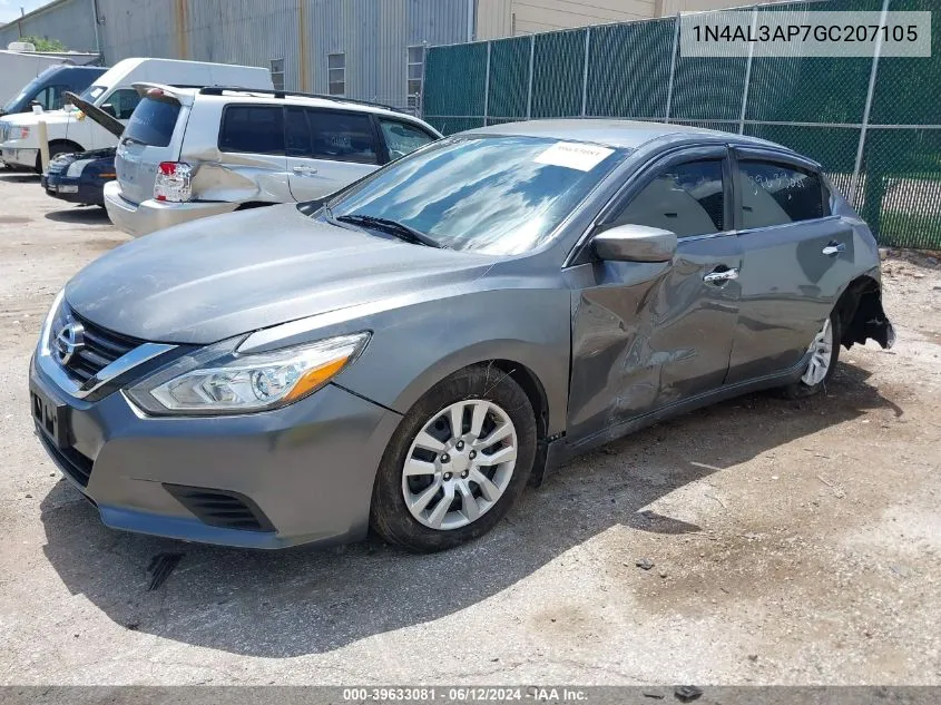 2016 Nissan Altima 2.5 S VIN: 1N4AL3AP7GC207105 Lot: 39633081