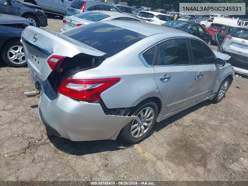 1N4AL3AP5GC245531 2016 Nissan Altima 2.5 S