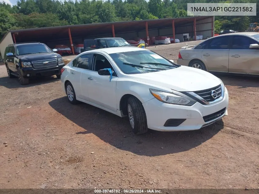 1N4AL3AP1GC221582 2016 Nissan Altima 2.5/2.5 S/2.5 Sl/2.5 Sr/2.5 Sv