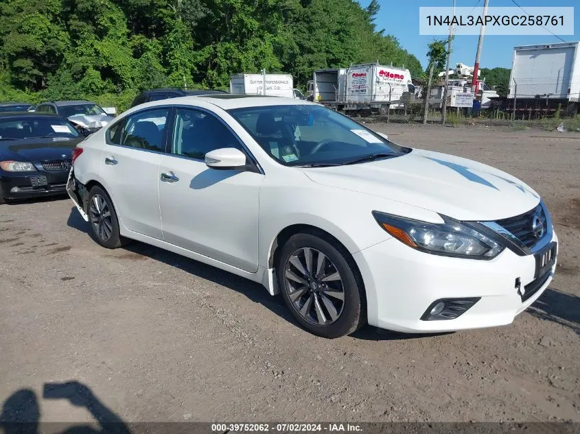 1N4AL3APXGC258761 2016 Nissan Altima 2.5 Sl