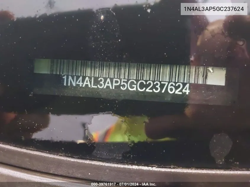 1N4AL3AP5GC237624 2016 Nissan Altima