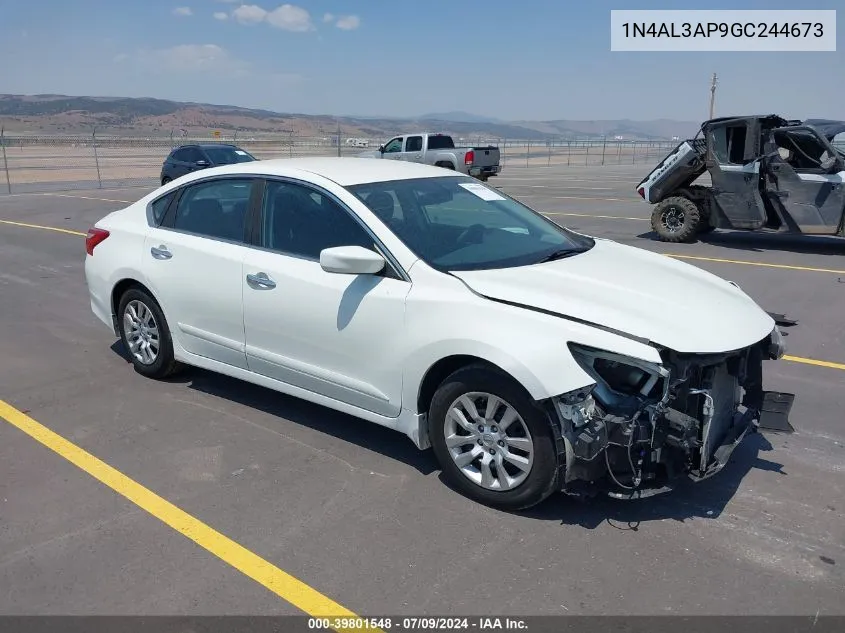 2016 Nissan Altima 2.5 S VIN: 1N4AL3AP9GC244673 Lot: 39801548