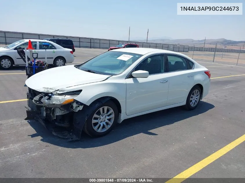 2016 Nissan Altima 2.5 S VIN: 1N4AL3AP9GC244673 Lot: 39801548