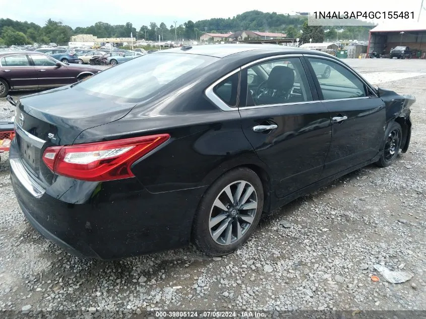 1N4AL3AP4GC155481 2016 Nissan Altima 2.5 Sl