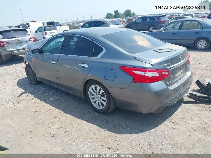 1N4AL3AP5GN326811 2016 Nissan Altima 2.5/2.5 S/2.5 Sl/2.5 Sr/2.5 Sv