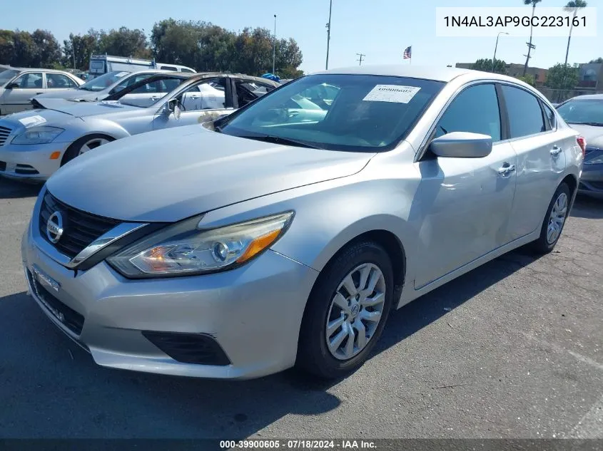 2016 Nissan Altima 2.5/2.5 S/2.5 Sl/2.5 Sr/2.5 Sv VIN: 1N4AL3AP9GC223161 Lot: 39900605